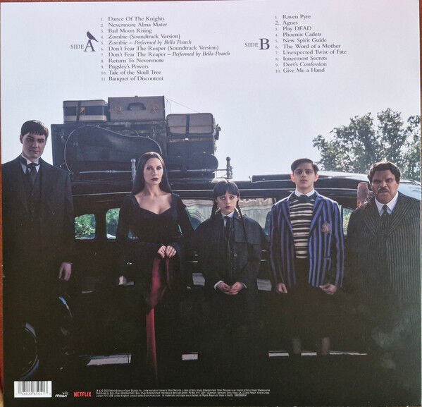 WEDNESDAY - SEASON 2 / SOUNDTRACK (2025) - LP PURPLE MARBLED COLOURED EDITION SIFIR PLAK