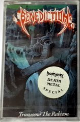 BENEDICTION - TRANSCEND THE RUBICON HAMMER CASSETTE MADE IN TURKEY ''NEW''