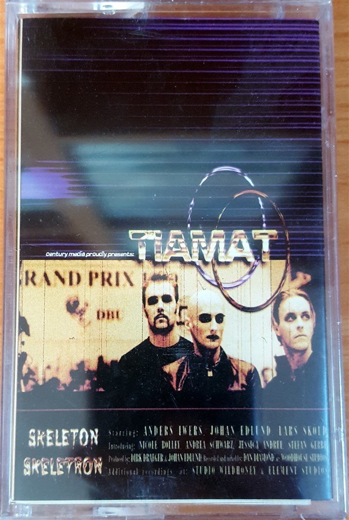 TIAMAT - SKELETON SKELETRON CASSETTE MADE IN TURKEY ''NEW''