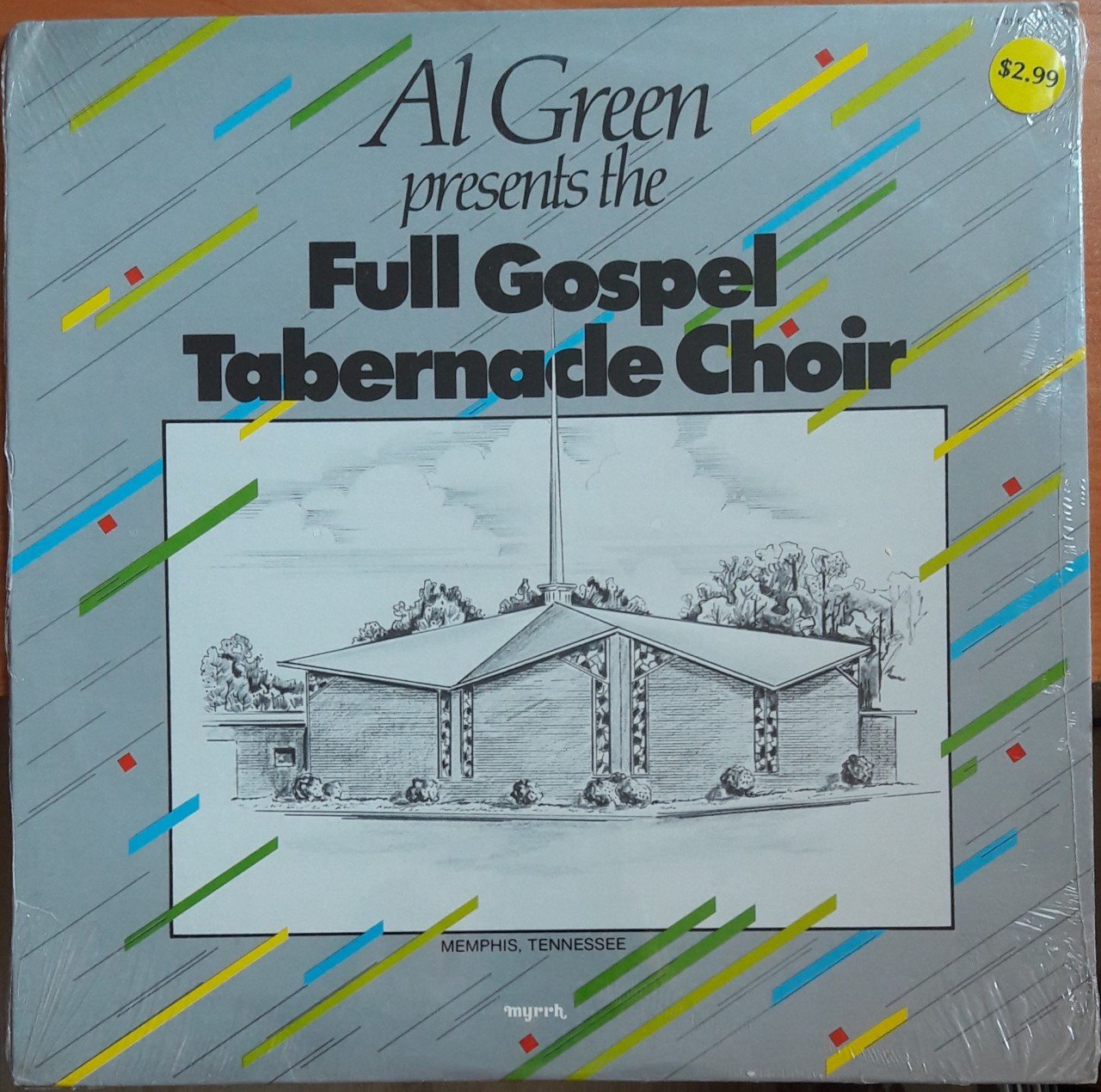 FULL GOSPEL TABERNACLE CHOIR - DÖNEM BASKISI PLAK SIFIR