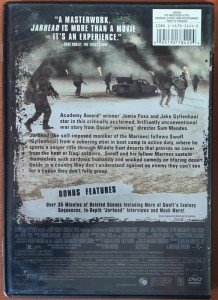 JARHEAD - JAKE GYLLENHAAL - PETER  SARSGAARD - SAM MENDES - DVD 2.EL 1. BÖLGE TR ALTYAZI YOKTUR