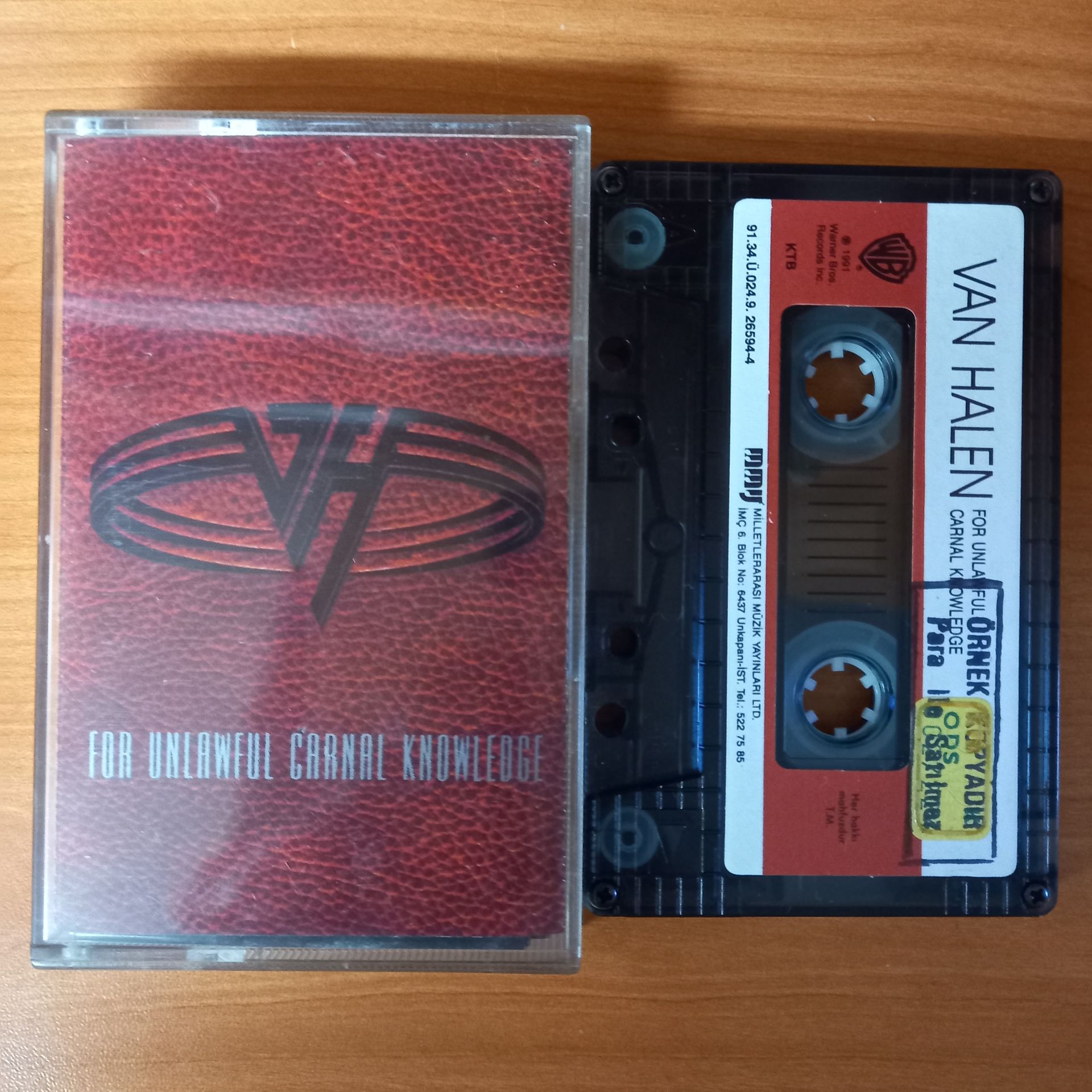 VAN HALEN - FOR UNLAWFUL CARNAL KNOWLEDGE (1991) - KASET 2.EL