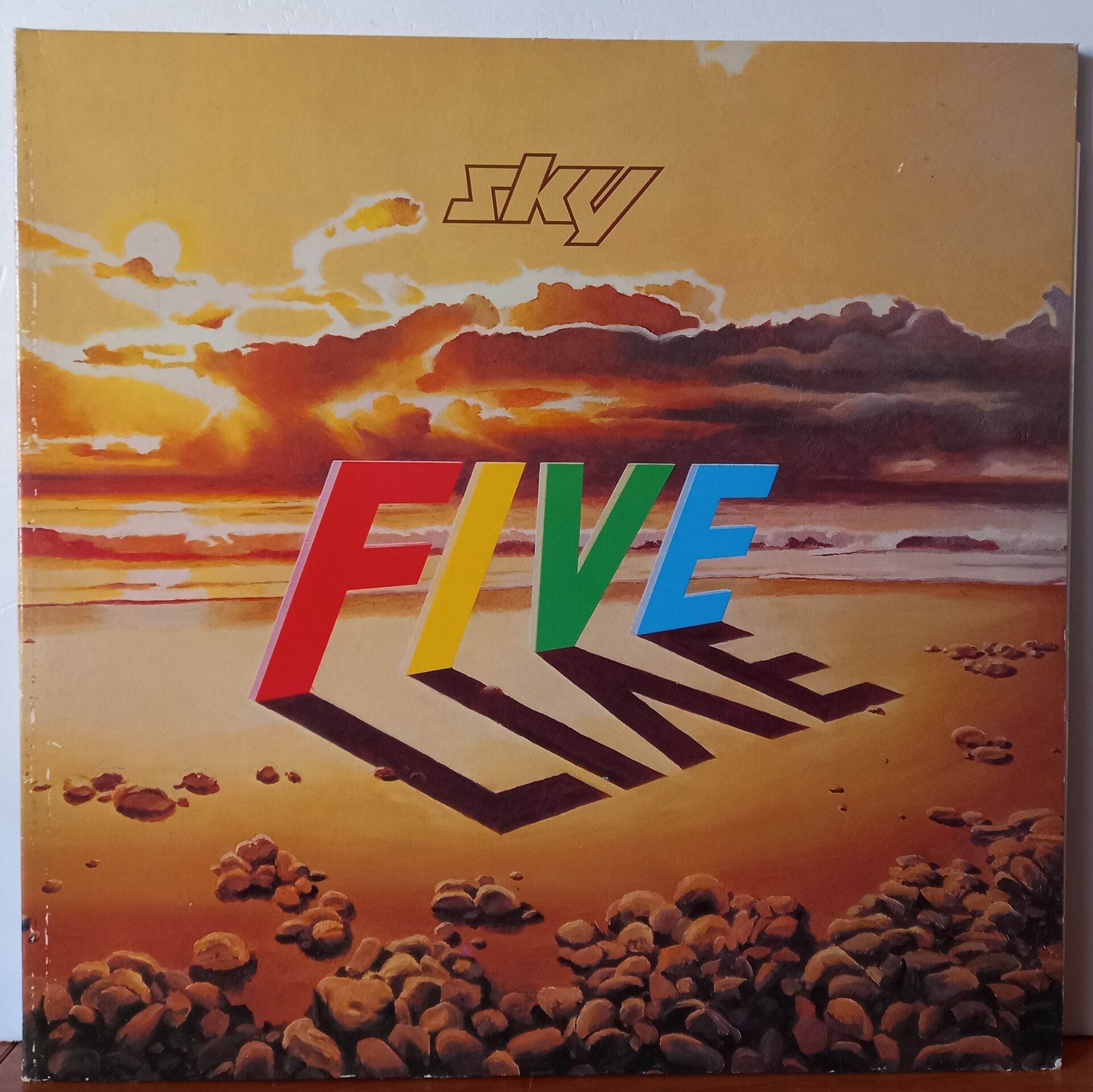 SKY – SKY FIVE LIVE (1983) - LP 2.EL PLAK