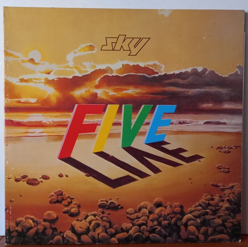 SKY – SKY FIVE LIVE (1983) - LP 2.EL PLAK