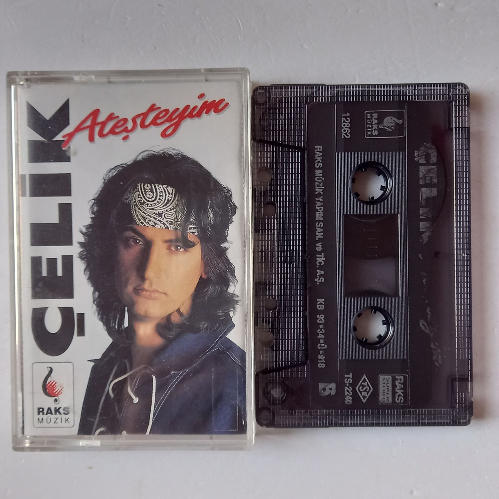 ÇELİK - ATEŞTEYİM (1993) - KASET 2.EL
