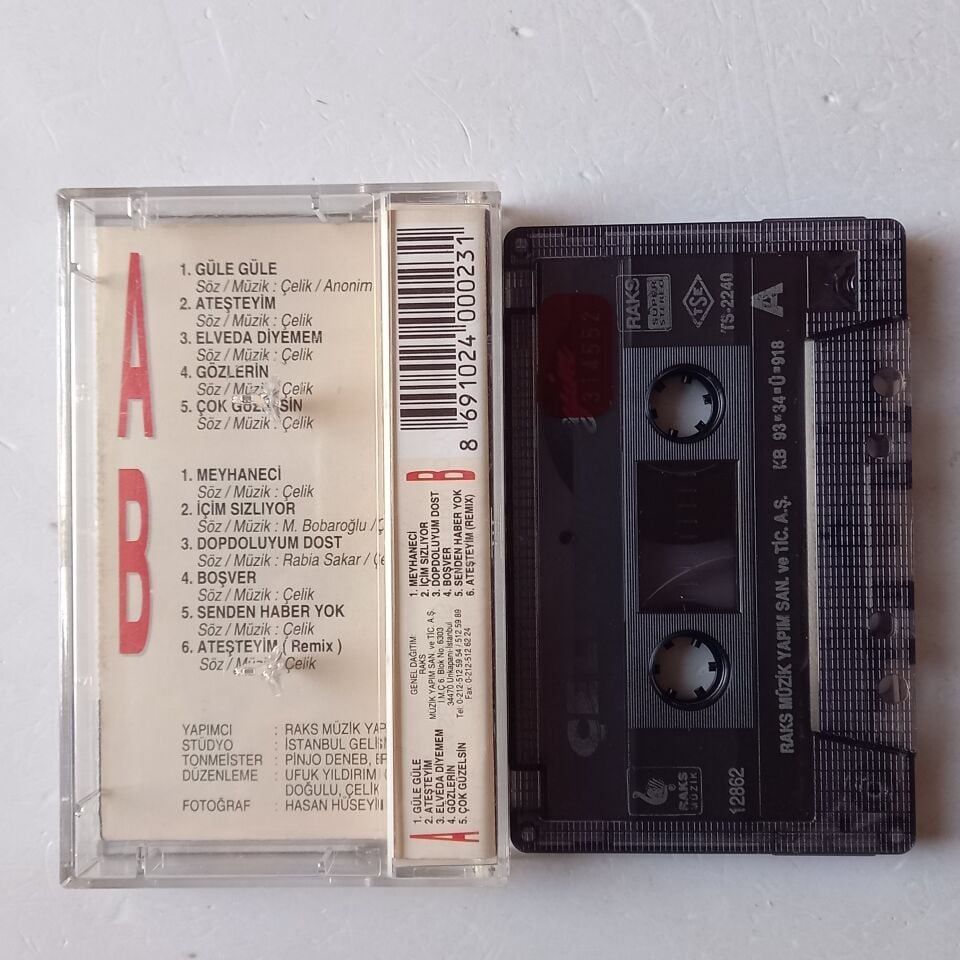 ÇELİK - ATEŞTEYİM (1993) - KASET 2.EL