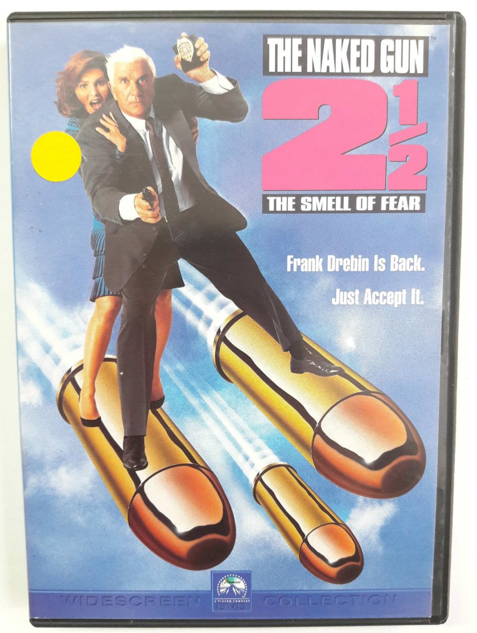 THE NAKED GUN 2½ THE SMELL OF FEAR - LESLIE NIELSEN - DVD 2.EL