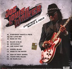 JOE LOUIS WALKER - EVERYBODY WANTS A PEACE (2015) - 2LP BLUES 180GR  SIFIR PLAK