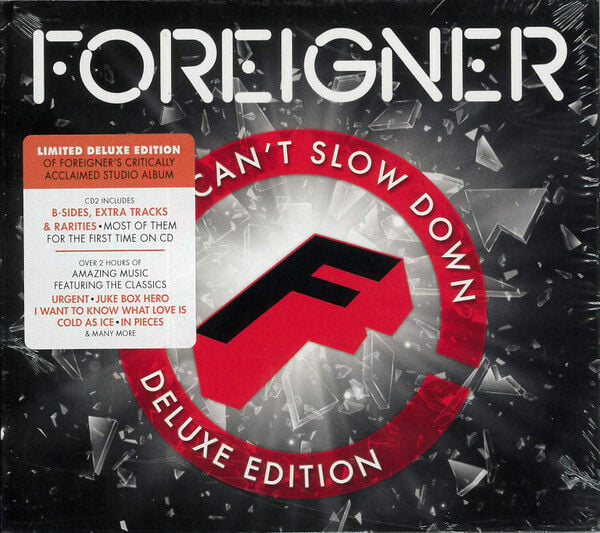 FOREIGNER – CAN'T SLOW DOWN (2020) - 2CD DIGIPAK LIMITED DELUXE EDITION AMBALAJINDA SIFIR