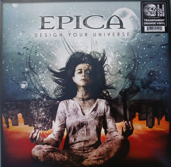 EPICA - DESIGN YOUR UNIVERSE (2025) - 2LP TRANSPARENT ORANGE COLOURED SIFIR PLAK