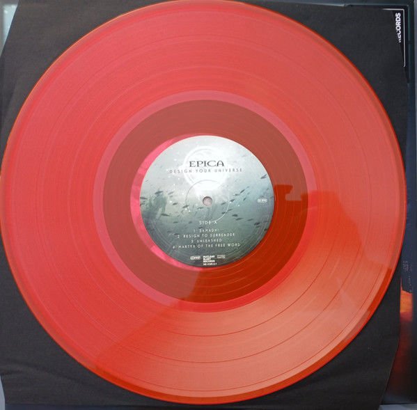EPICA - DESIGN YOUR UNIVERSE (2025) - 2LP TRANSPARENT ORANGE COLOURED SIFIR PLAK