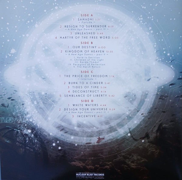 EPICA - DESIGN YOUR UNIVERSE (2025) - 2LP TRANSPARENT ORANGE COLOURED SIFIR PLAK