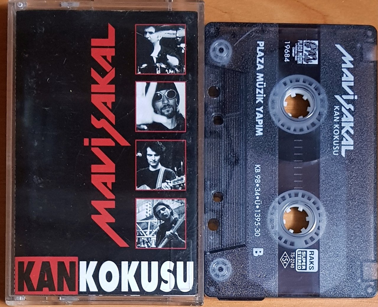 MAVİ SAKAL - KAN KOKUSU (1998) PLAZA MÜZİK KASET 2.EL