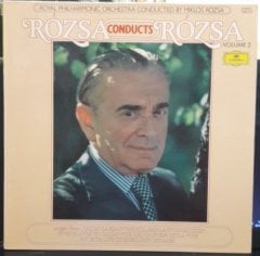MIKLÓS RÓZSA CONDUCTS RÓZSA VOLUME 2 (1977) - PLAK 2.EL