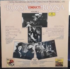 MIKLÓS RÓZSA CONDUCTS RÓZSA VOLUME 2 (1977) - PLAK 2.EL
