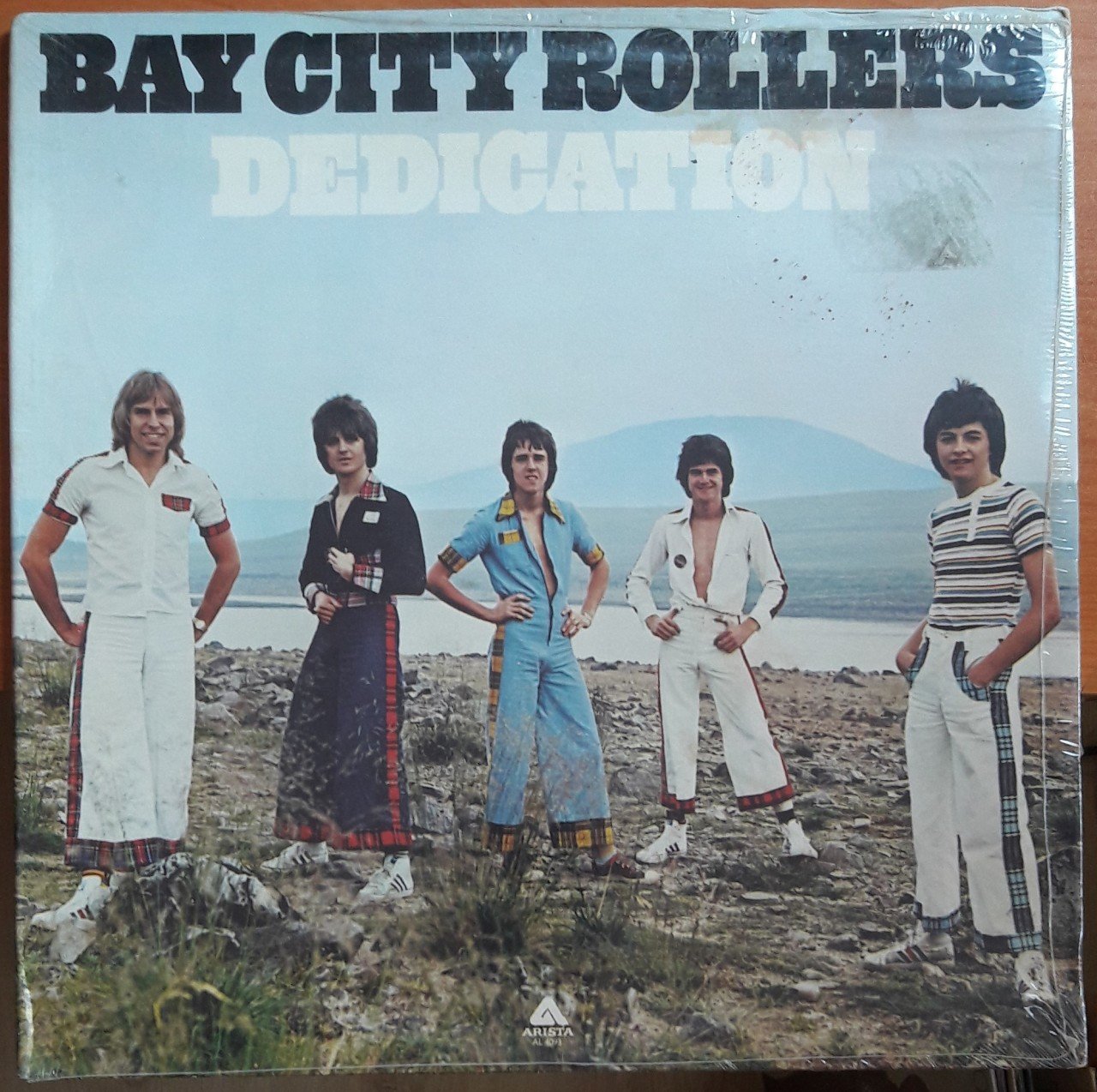 BAY CITY ROLLERS - DEDICATION (1976) - DÖNEM BASKISI PLAK SIFIR