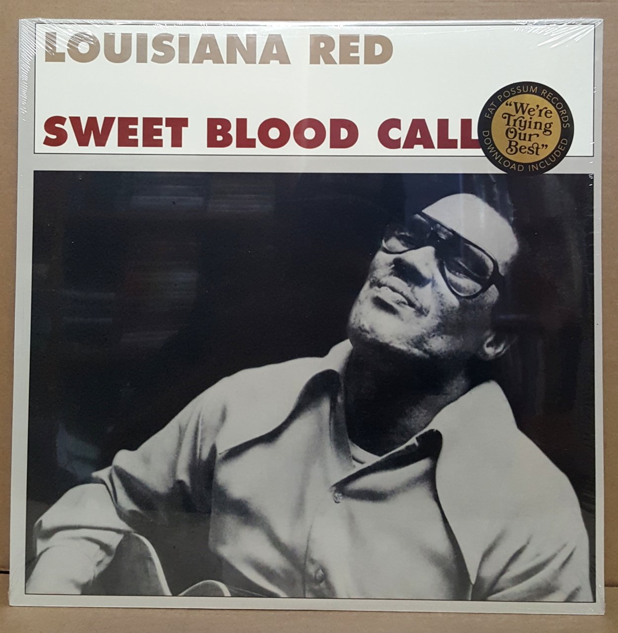LOUISIANA RED - SWEET BLOOD CALL (1976) - LP BLUES 2017 EDITION SIFIR PLAK