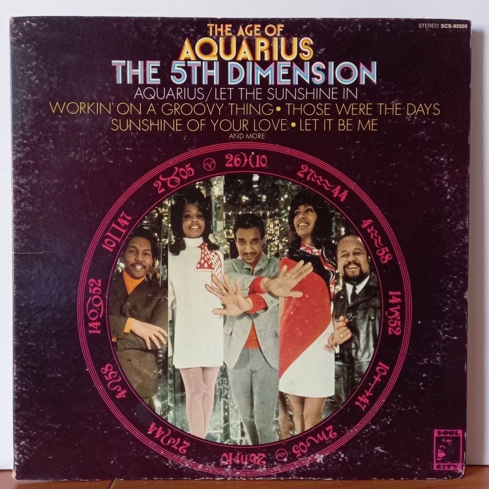 THE 5TH DIMENSION – THE AGE OF AQUARIUS (1969) - LP 2.EL PLAK