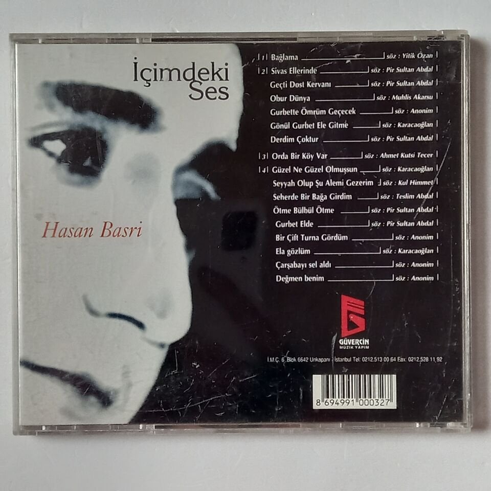 HASAN BASRİ - İÇİMDEKİ SES - CD 2.EL