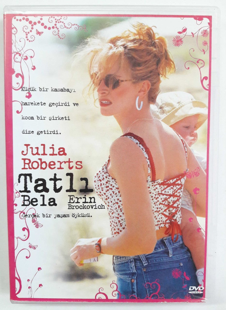 TATLI BELA - ERIN BROCKOVICH - JULIA ROBERTS - ALBERT FINNEY - DVD 2.EL