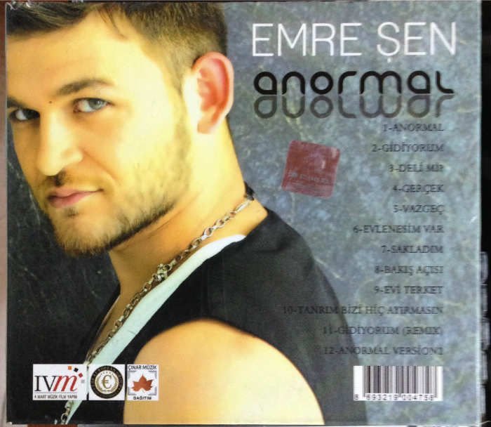 EMRE ŞEN - ANORMAL CD 2.EL