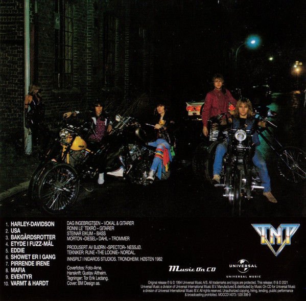TNT – TNT (1983) - CD 2021 REISSUE JEWEL CASE AMBALAJINDA SIFIR