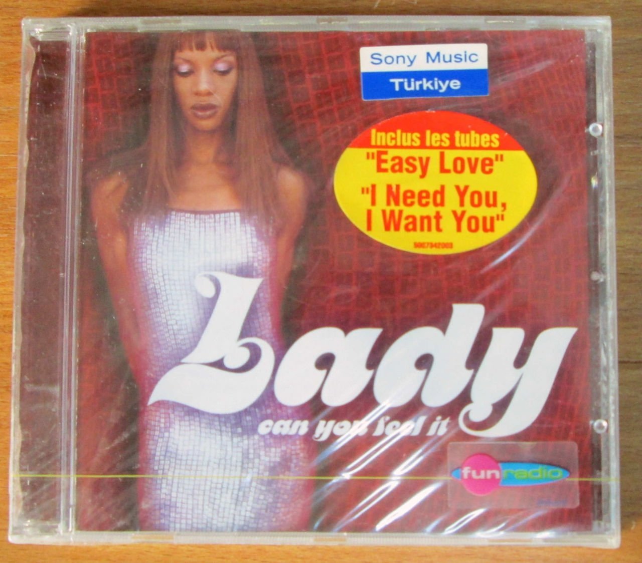 LADY - CAN YOU FEEL IT CD SIFIR
