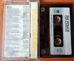 POLICE - THEIR GREATEST HITS (1991) TOPKAPI CASSETTE MADE IN TURKEY ''USED'' PAPER LABEL