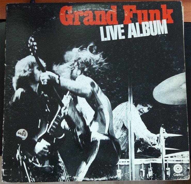 GRAND FUNK - LIVE ALBUM (1970) - 2.EL 2PLAK