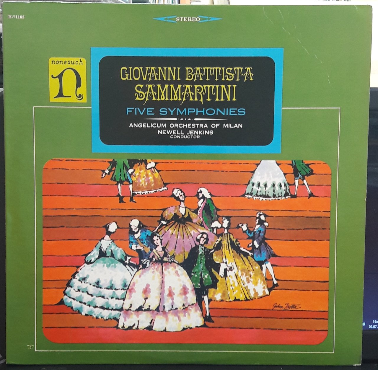 SAMMARTINI: FIVE SYMPHONIES, ANGELICUM ORCHESTRA OF MILAN, NEWELL JENKINS - PLAK 2.EL