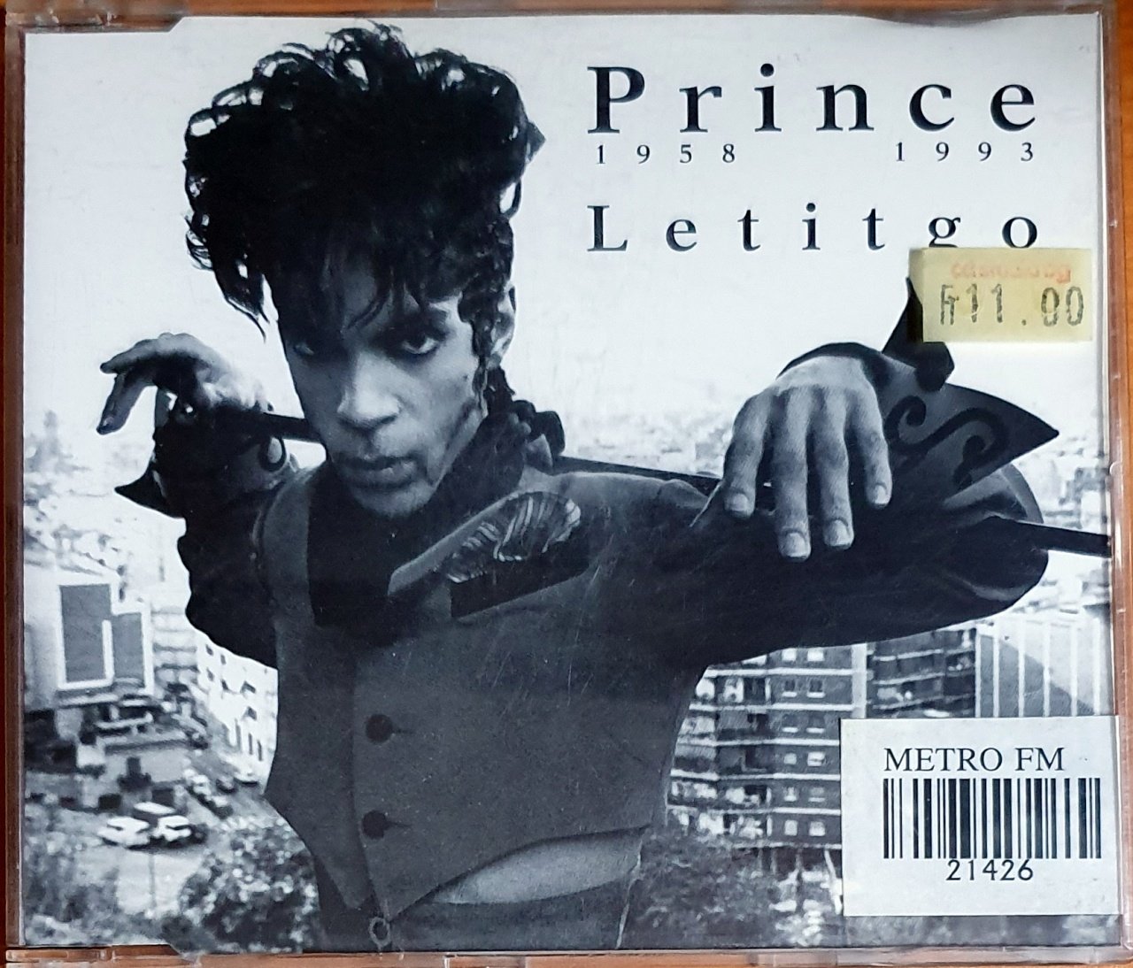 PRINCE - LET IT GO (1994) - CD SINGLE 2.EL