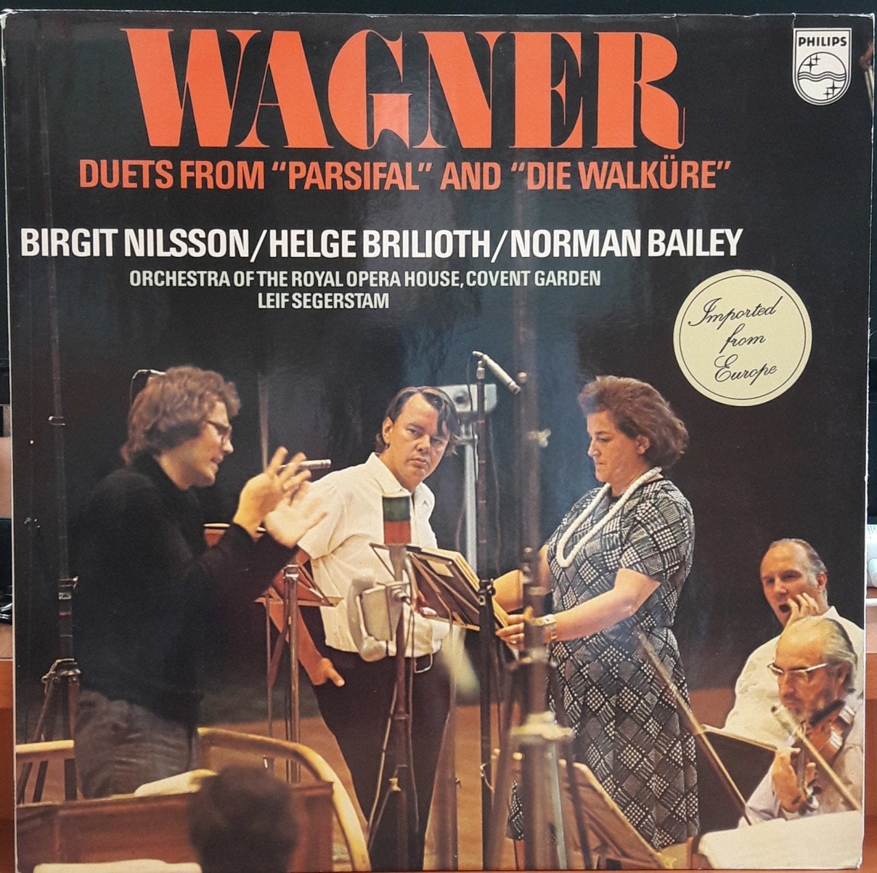 WAGNER: DUETS FROM PARSIFAL, DIE WALKÜRE, NILSSON, BRILIOTH, BAILEY (1974) - PLAK 2.EL