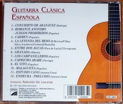 GUITARRA CLASICA ESPANOLA / ANTONIO DE LUCENA (1995) - CD 2.EL