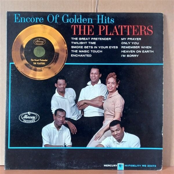 THE PLATTERS – ENCORE OF GOLDEN HITS (1960) - LP 2.EL PLAK