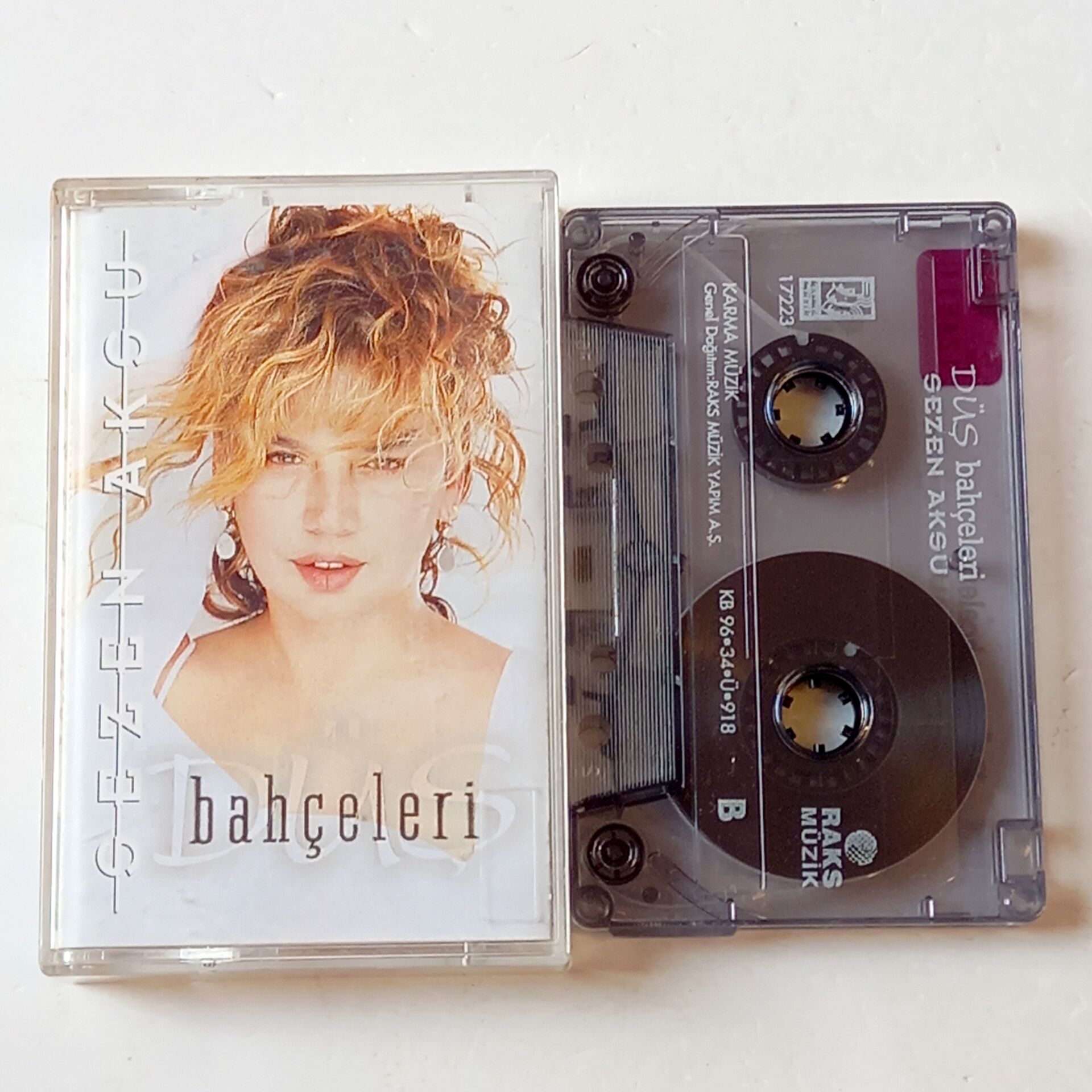 SEZEN AKSU - DÜŞ BAHÇELERİ (1996) - KASET 2.EL