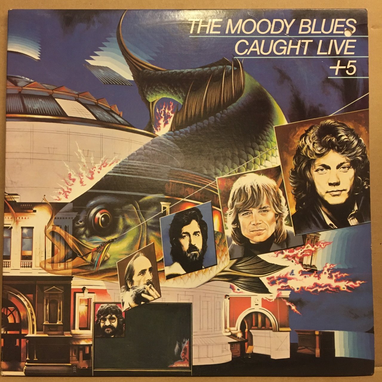 MOODY BLUES - CAUGHT LIVE+5 (1977) - 2.EL 2PLAK