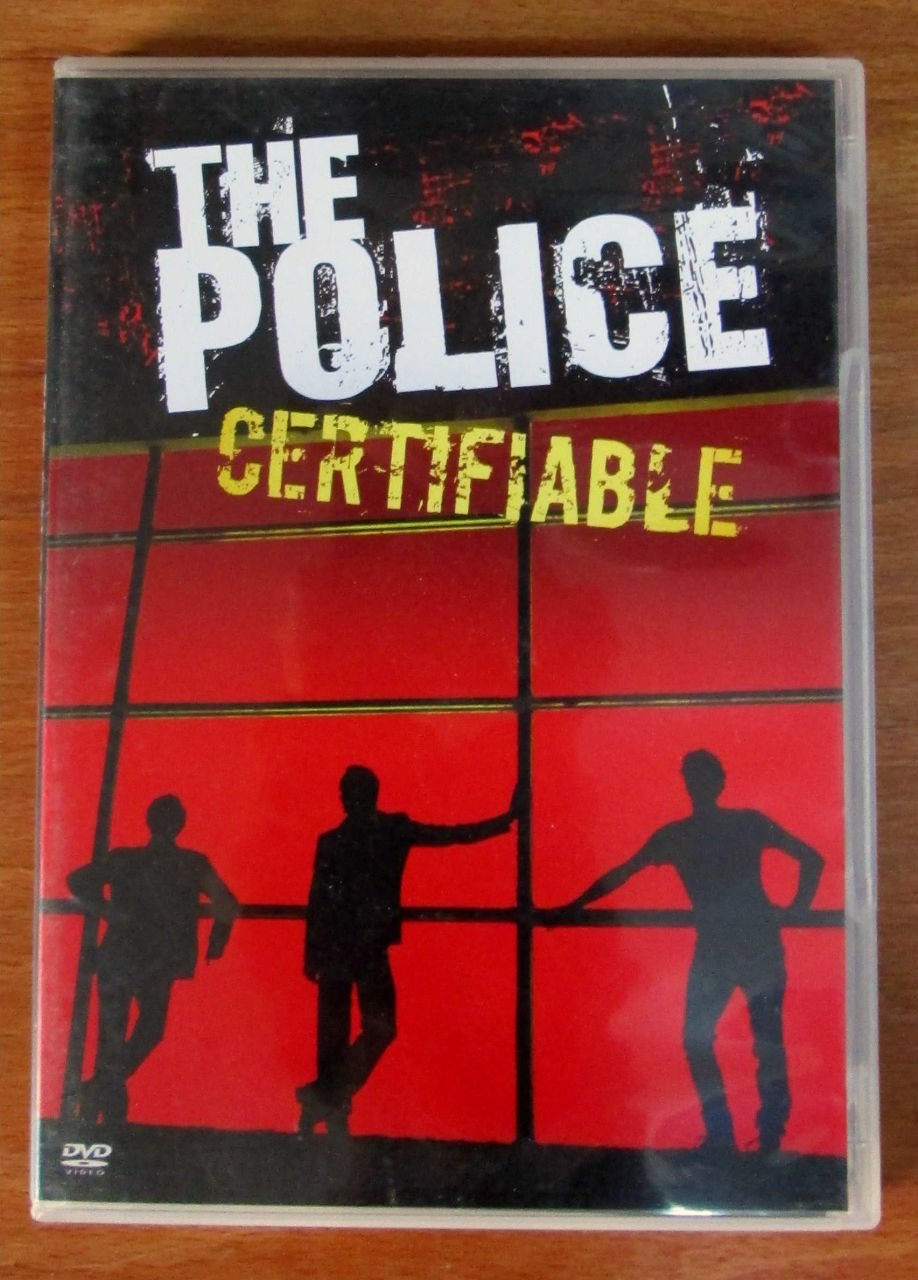 THE POLICE - CERTIFIABLE CD + DVD 2.EL
