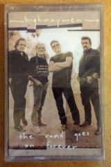 HIGHWAYMEN - ROAD GOES ON FOREVER 1995 CASSETTE UK JOHNNY CASH ''NEW''