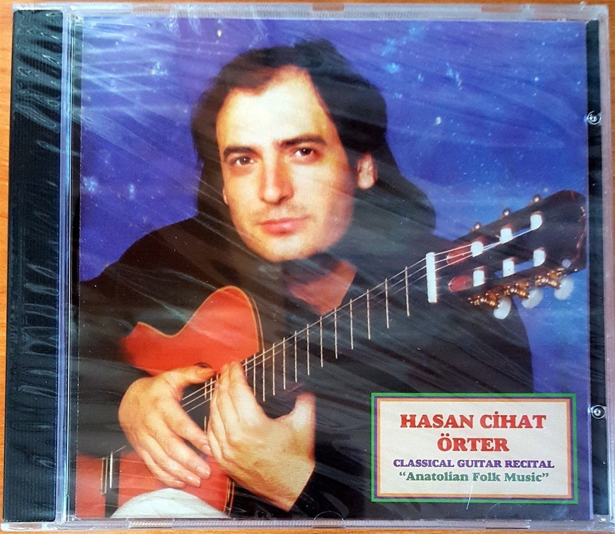 HASAN CİHAT ÖRTER - CLASSICAL GUITAR RECITAL / ANATOLIAN FOLK MUSIC CD SIFIR