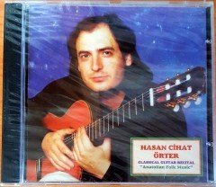 HASAN CİHAT ÖRTER - CLASSICAL GUITAR RECITAL / ANATOLIAN FOLK MUSIC CD SIFIR