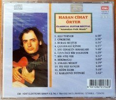HASAN CİHAT ÖRTER - CLASSICAL GUITAR RECITAL / ANATOLIAN FOLK MUSIC CD SIFIR