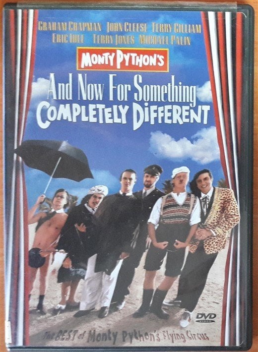 MONTY PYTHON'S AND NOW FOR SOMETHING COMPLETELY DIFFERENT - JOHN CLEESE - TERRY GILLIAM - DVD 2.EL 1. BÖLGE TR ALTYAZI YOKTUR