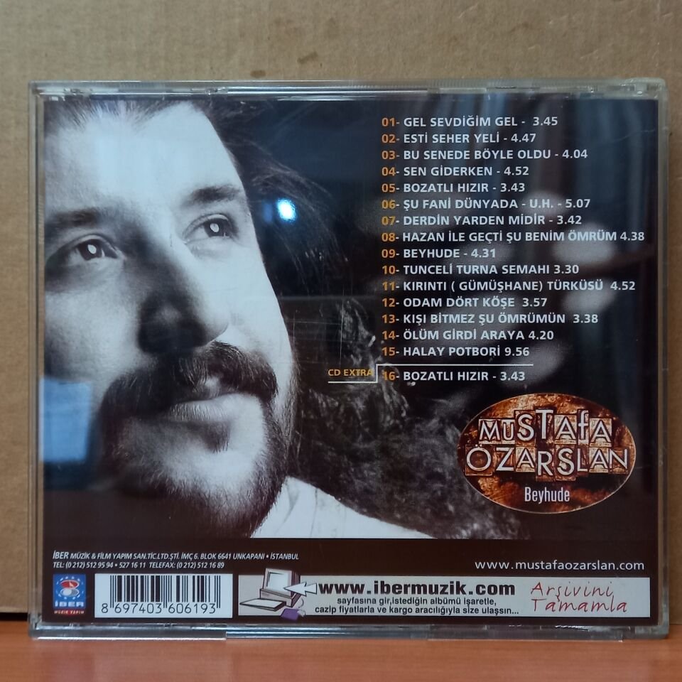 MUSTAFA ÖZARSLAN - BEYHUDE - CD 2.EL