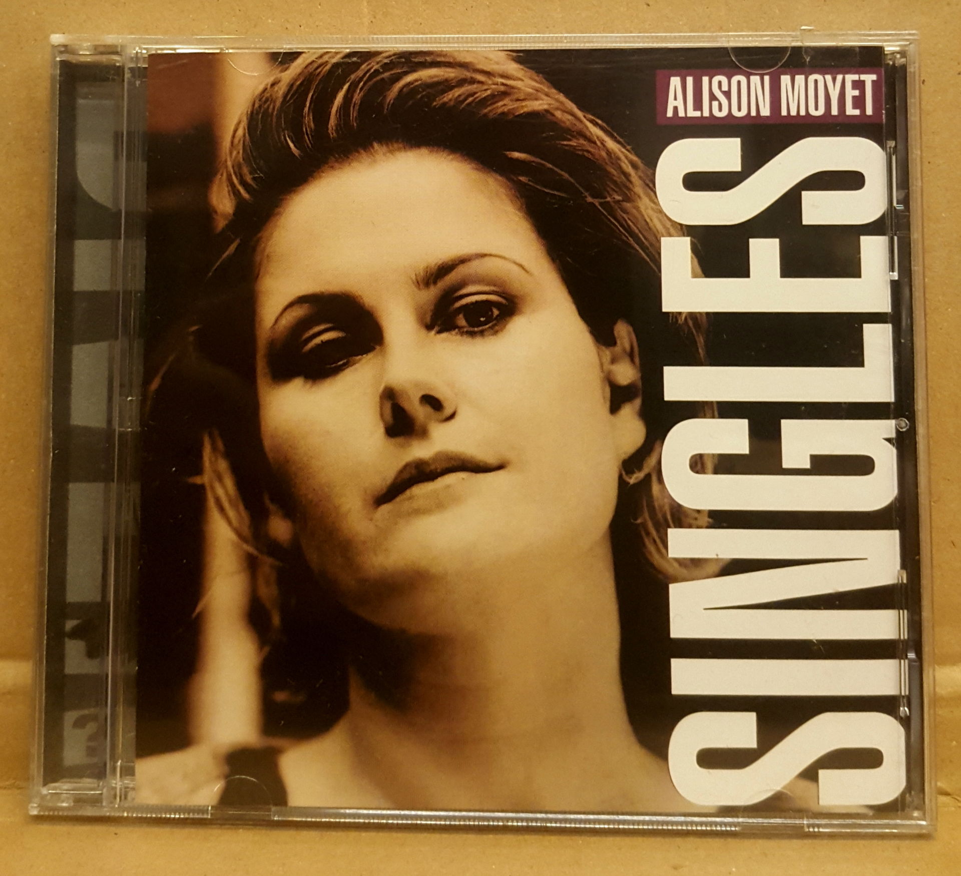 ALISON MOYET (YAZOO ) - SINGLES (1995) - CD COMPILATION SYNTH POP , POP ROCK / JEWEL CASE 2.EL