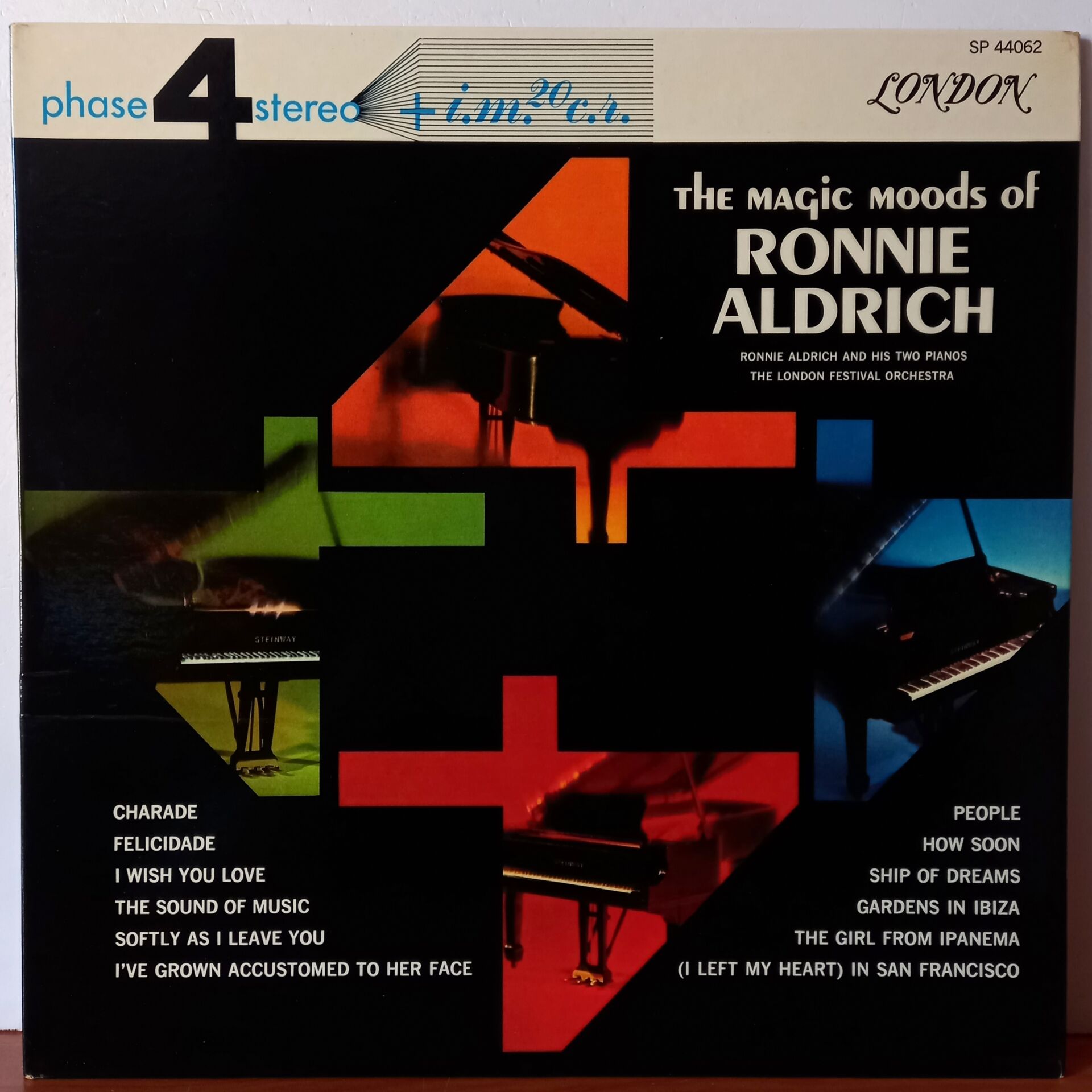 RONNIE ALDRICH WITH THE LONDON FESTIVAL ORCHESTRA – THE MAGIC MOODS OF RONNIE ALDRICH (1965) - LP 2.EL PLAK