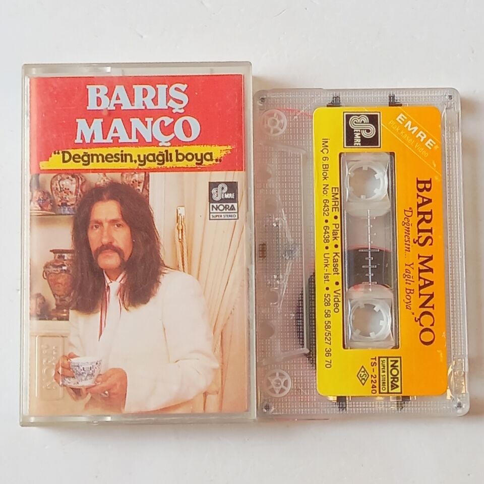 BARIŞ MANÇO – DEĞMESİN… YAĞLI BOYA (1986) - KASET 2.EL