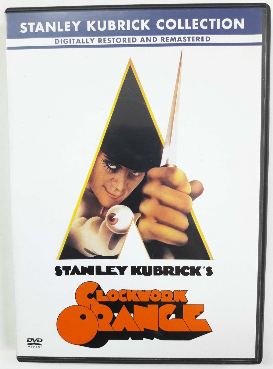 A CLOCKWORK ORANGE - OTOMATİK PORTAKAL - STANLEY KUBRICK - DVD 2.EL (ANTHONY BURGESS)