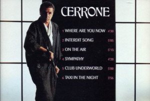 CERRONE – WHERE ARE YOU NOW (1983) - CD SIFIR