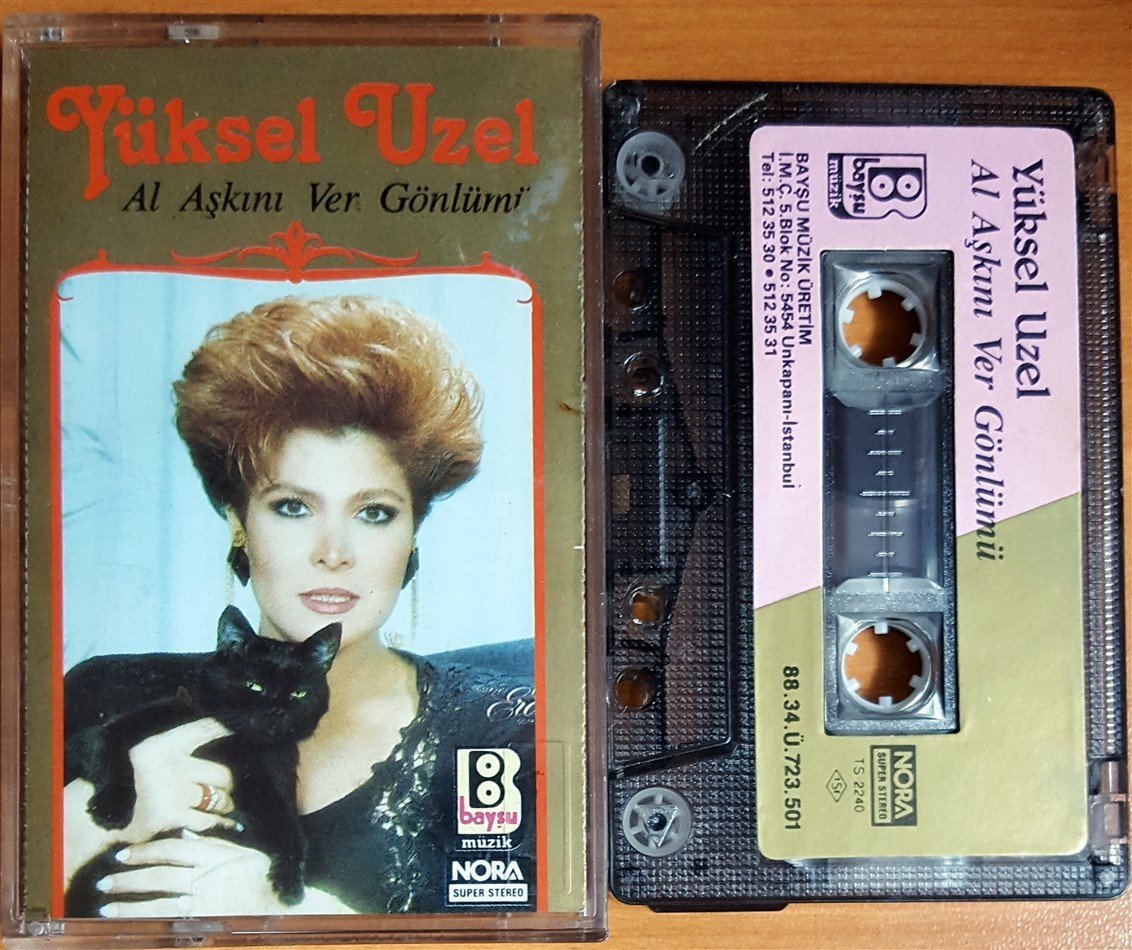 YÜKSEL UZEL - AL AŞKINI VER GÖNLÜMÜ (1988) BAYŞU KASET 2.EL