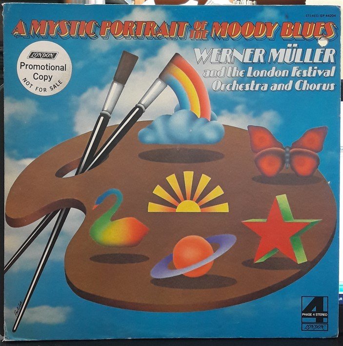 WERNER MÜLLER - A MYSTIC PORTRAIT OF THE MOODY BLUES (1974) - PLAK 2.EL